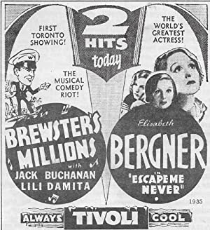 Escape Me Never (1935) starring Elisabeth Bergner on DVD on DVD